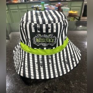 Beetlejuice Reversible Bucket Hat 2021 Universal Halloween horror nights